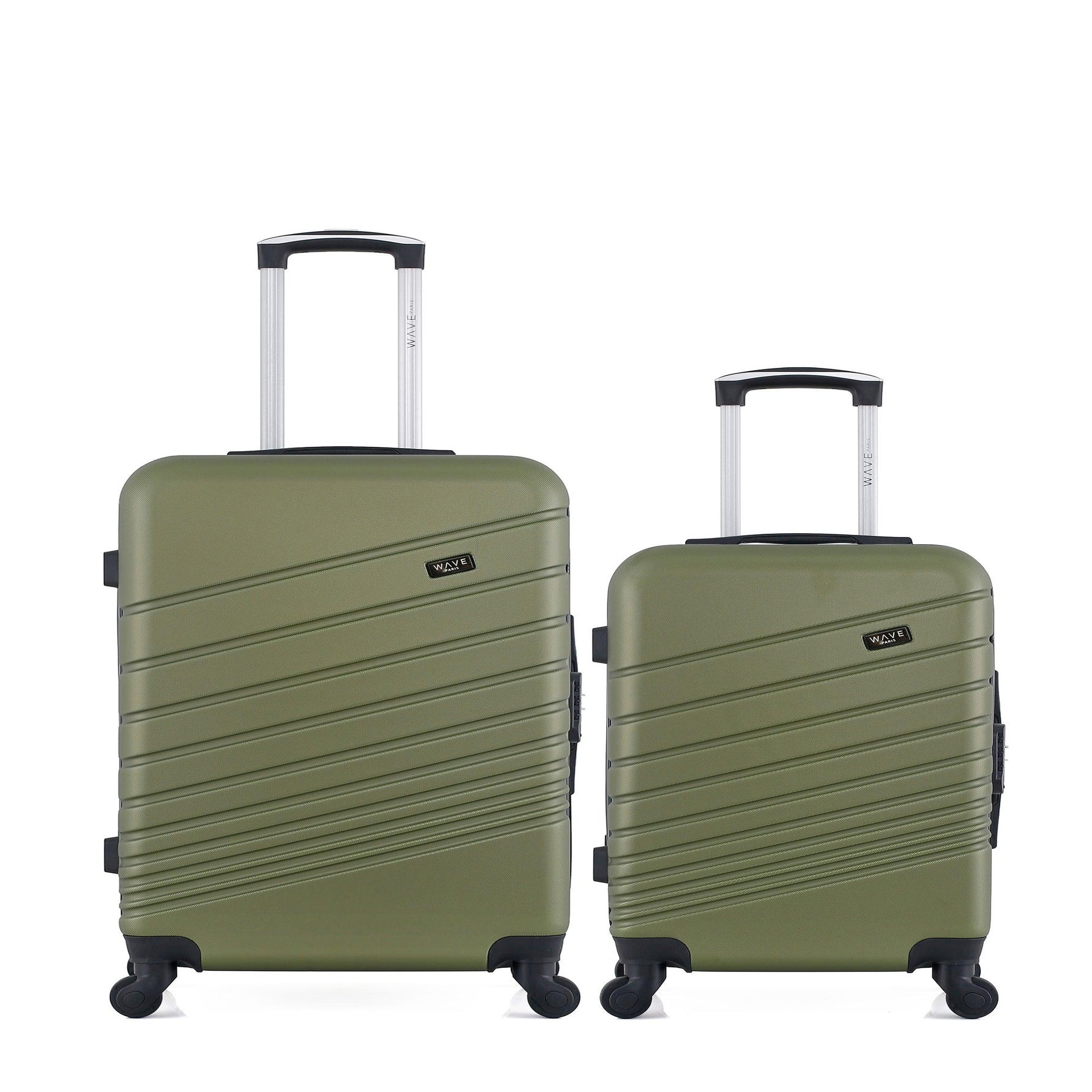 WAVE PARIS Lot de 2 - valises weekend et cabine tigre