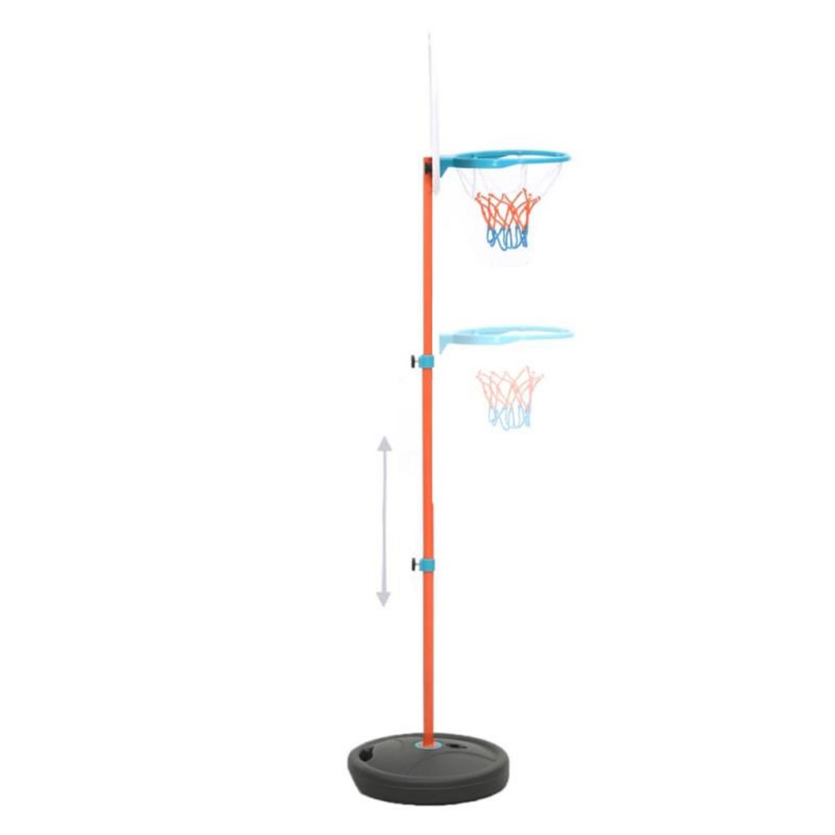 VIDAXL Ensemble de basket portable réglable 133 160 cm