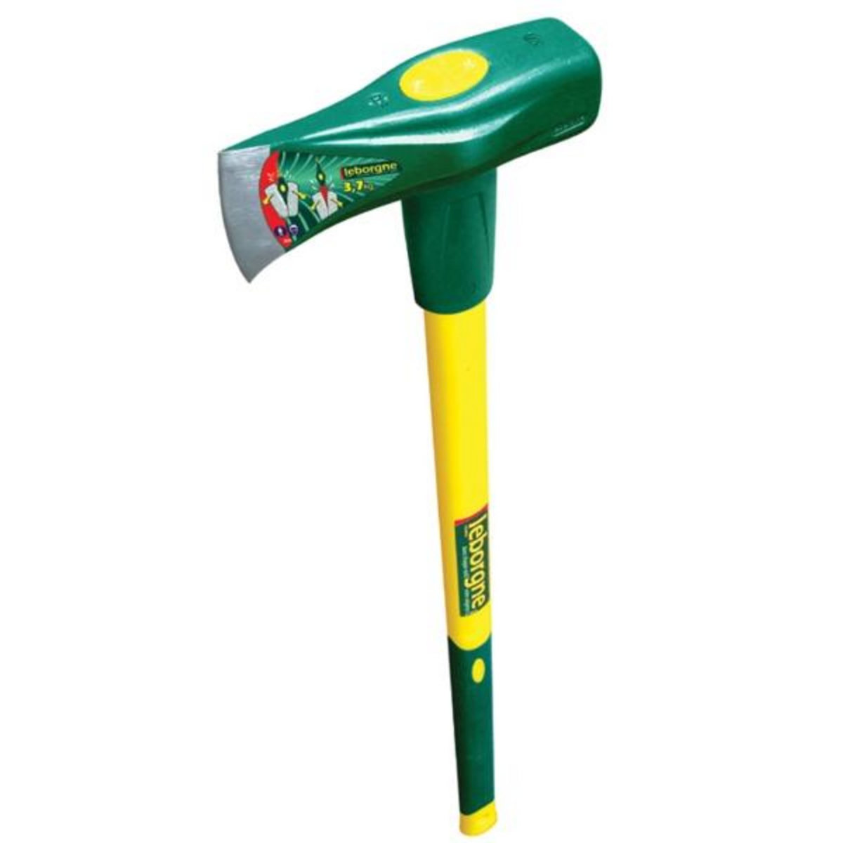 Leborgne Merlin éclateur 3,7 kg - manche Novamax - pare faux-coups - 90 cm