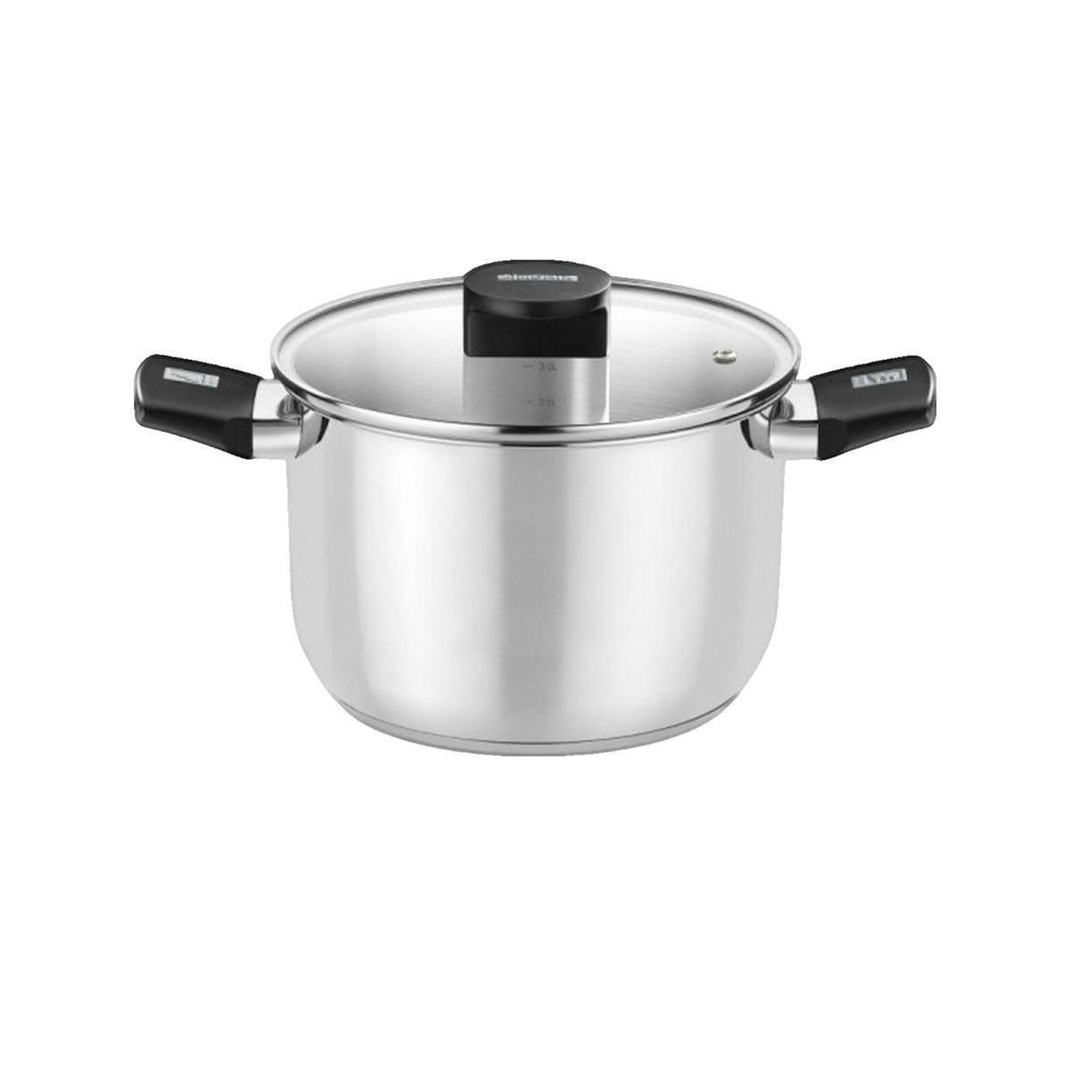 MIONIX Autocuiseur Monix Olla Express Acier Inoxydable 5 litres 22 cm