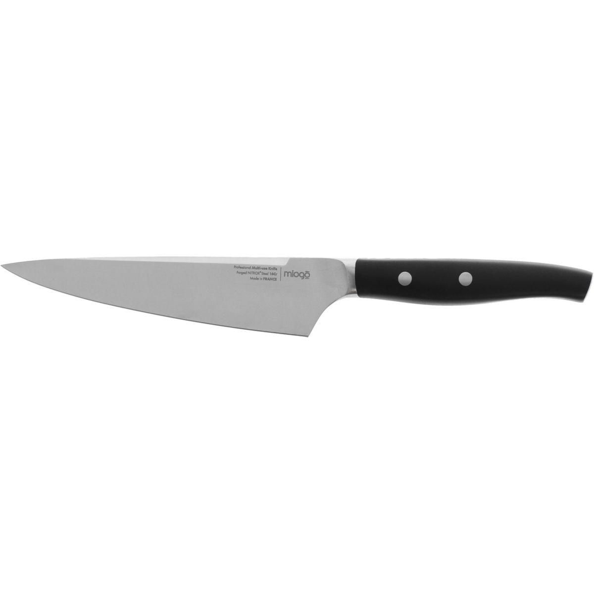 MIOGO Couteau chef Multi-usage 15 cm Professionnel forgé