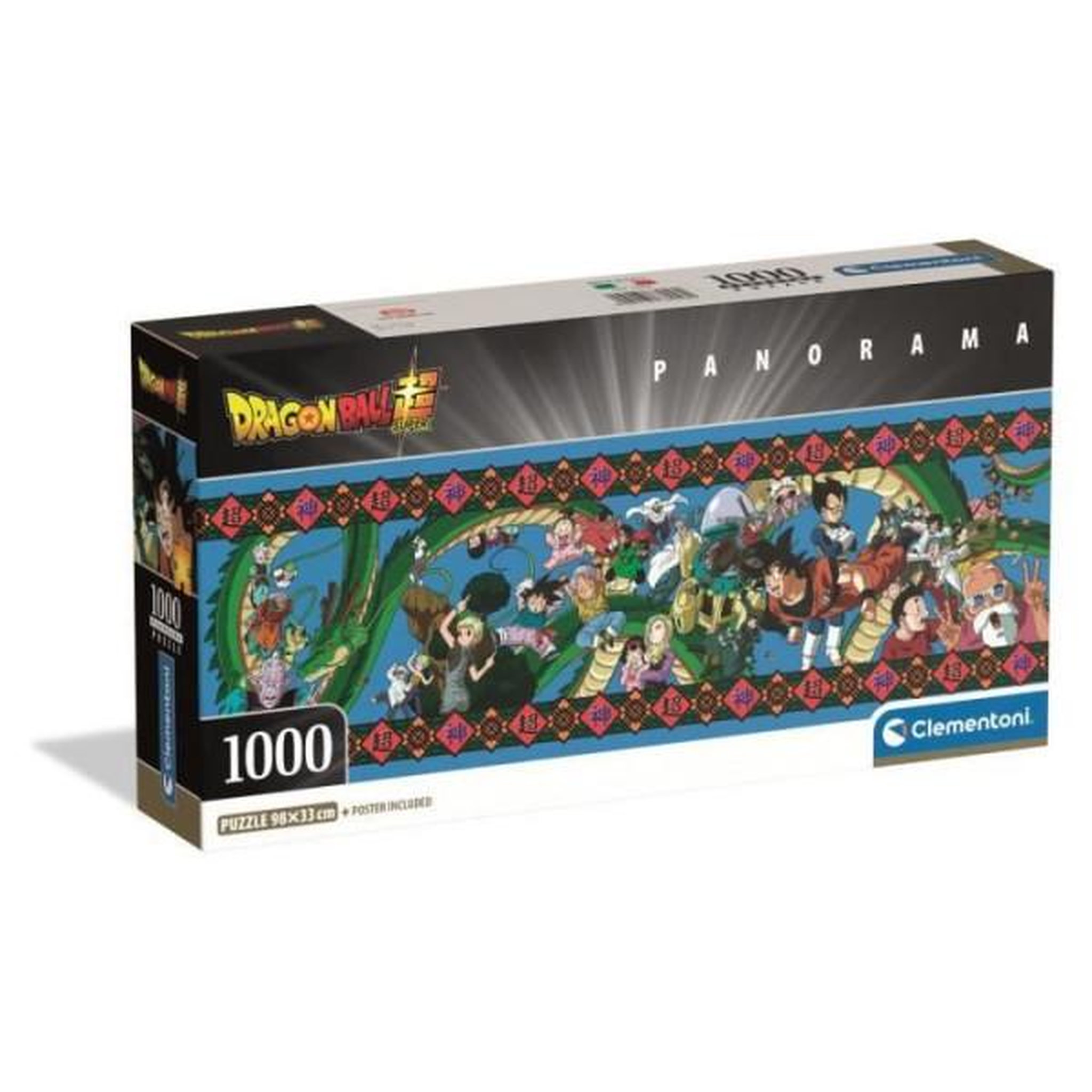 CLEMENTONI Clementoni - compact 1000 pieces panorama - dragon ball super