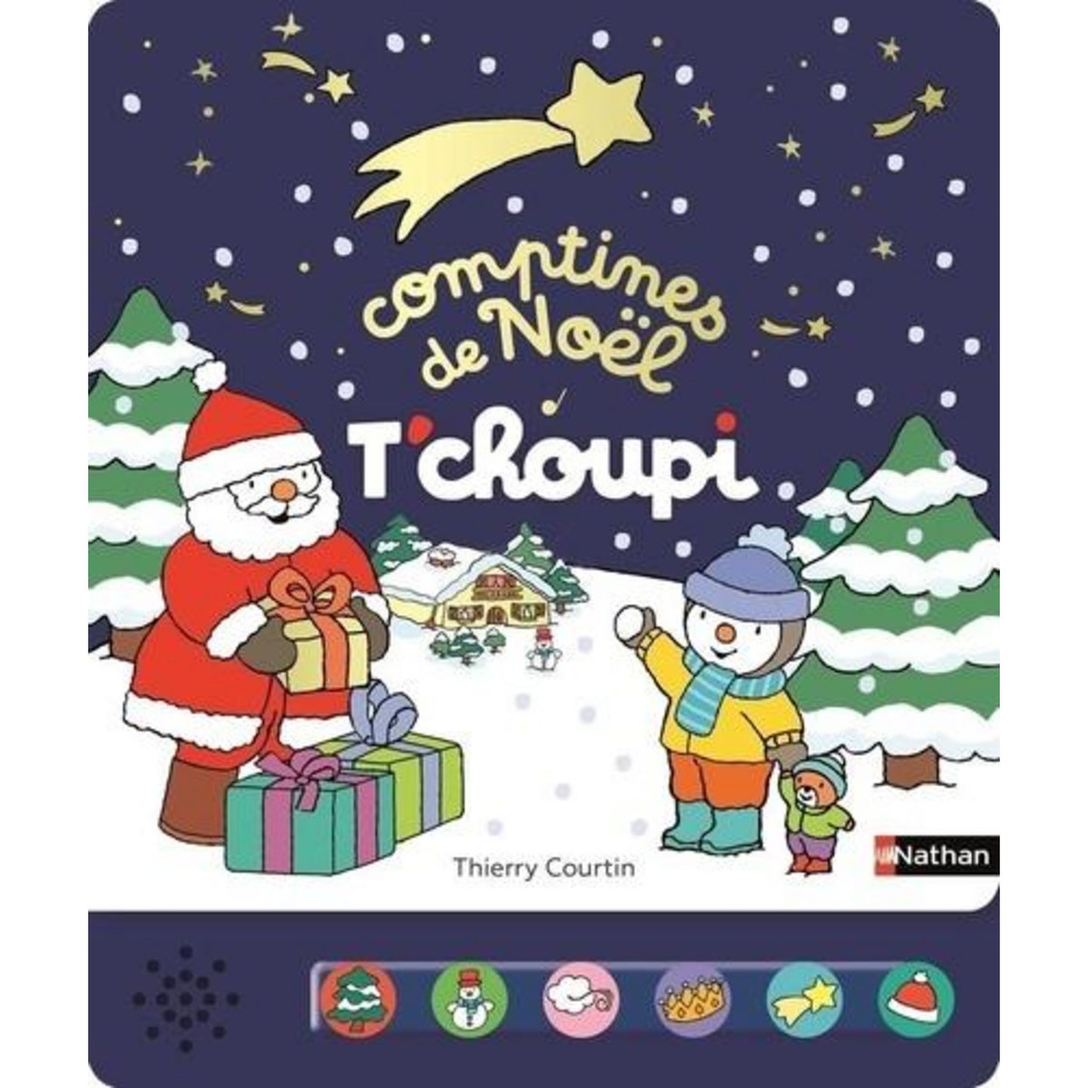 COMPTINES DE NOEL T'CHOUPI, Courtin Thierry