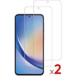ESSENTIEL B Protège écran Samsung A35 / A55 Verre trempé X2