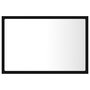 Voir la diapositive 3 : VIDAXL Miroir a LED de salle de bain Noir 60x8,5x37 cm Acrylique