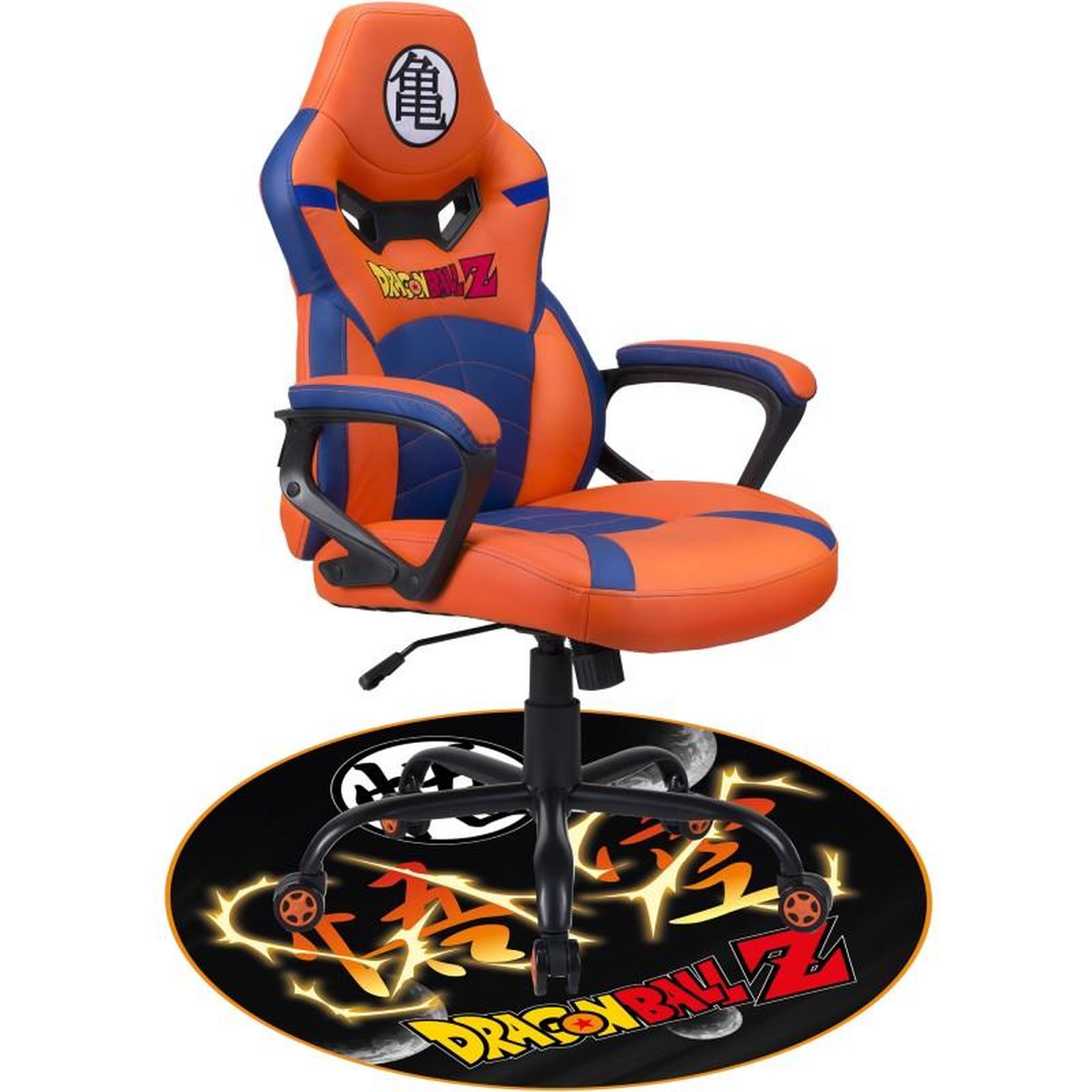 Voir la diapositive 4 : Subsonic Tapis de sol gamer DBZ Dragon Ball Z Noir