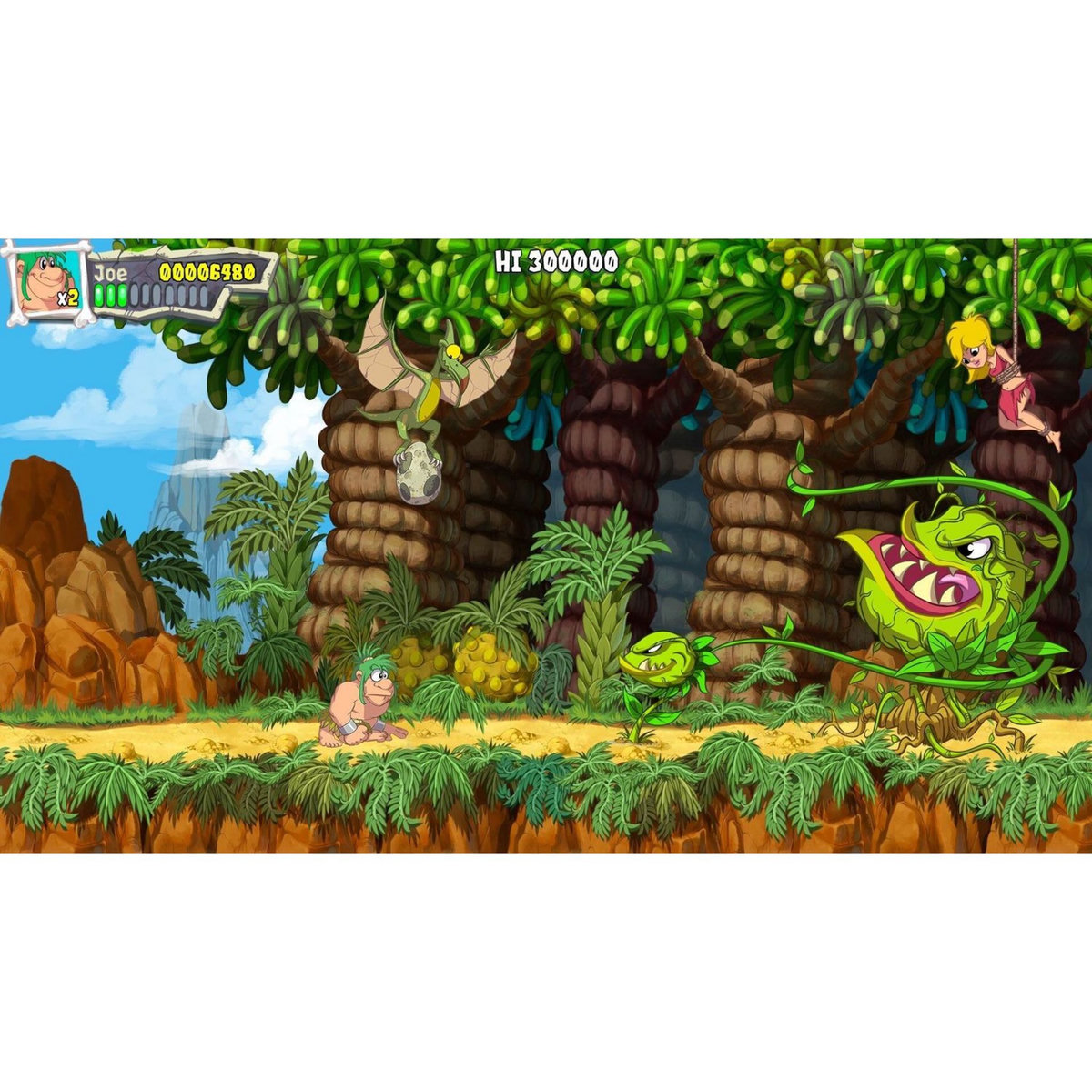 Joe & Mac: Caveman Ninja - T-Rex Edition Nintendo Switch