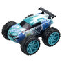 Voir la diapositive 1 : SILVERLIT Exost Jump Coffret cascades 1 voiture friction + accessoires - Bleu