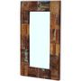 Voir la diapositive 4 : VIDAXL Miroir Bois de recuperation massif 80x50 cm