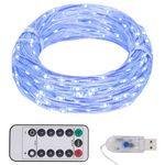 VIDAXL Guirlande LED avec 300 LED Bleu 30 m