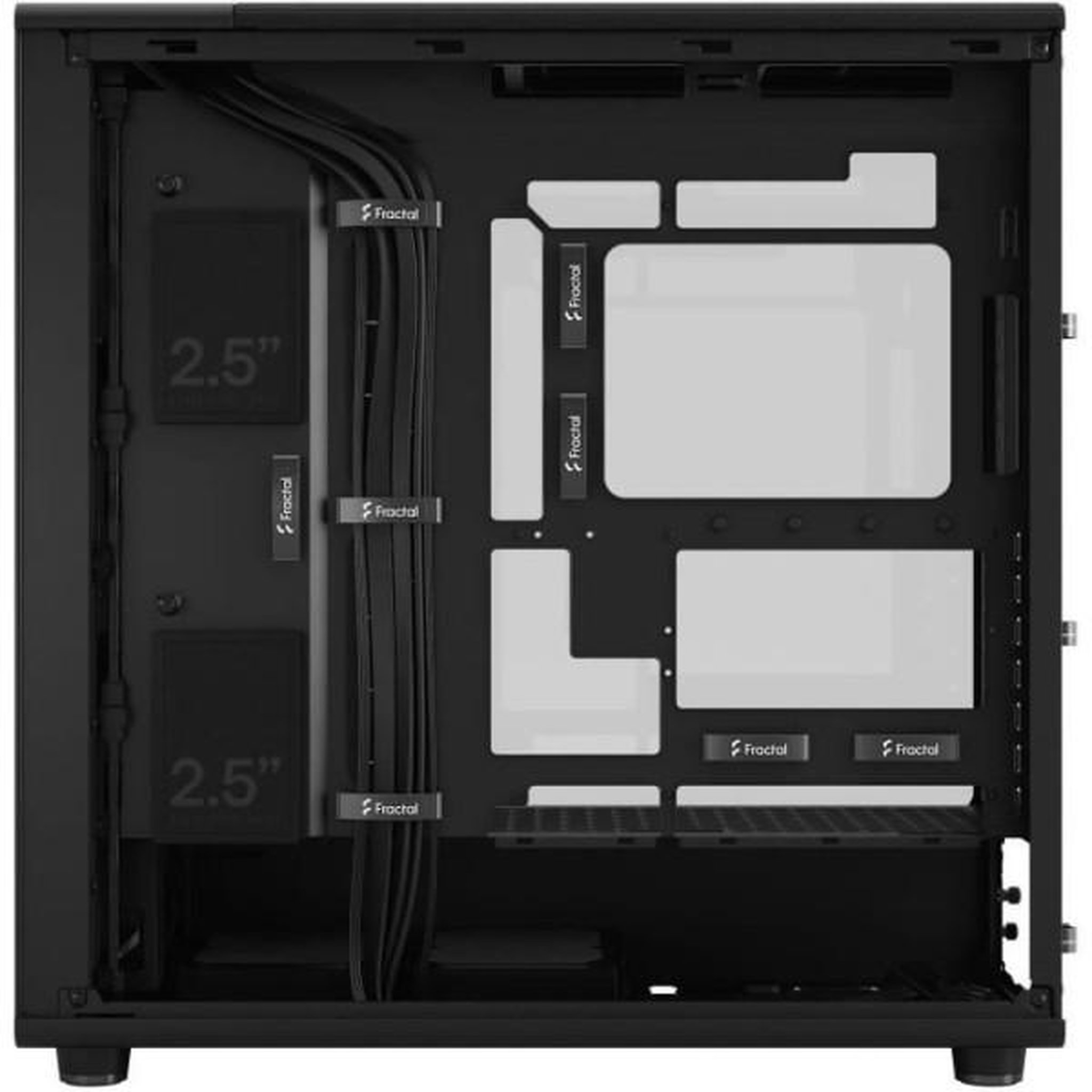 Voir la diapositive 2 : Fractal Design Boîtier PC - FRACTAL DESIGN - FD-C-NOR1X-07 - North XL Momentum Edition - Noir