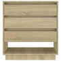 Voir la diapositive 3 : VIDAXL Buffet Chene sonoma 70x41x75 cm Bois d'ingenierie