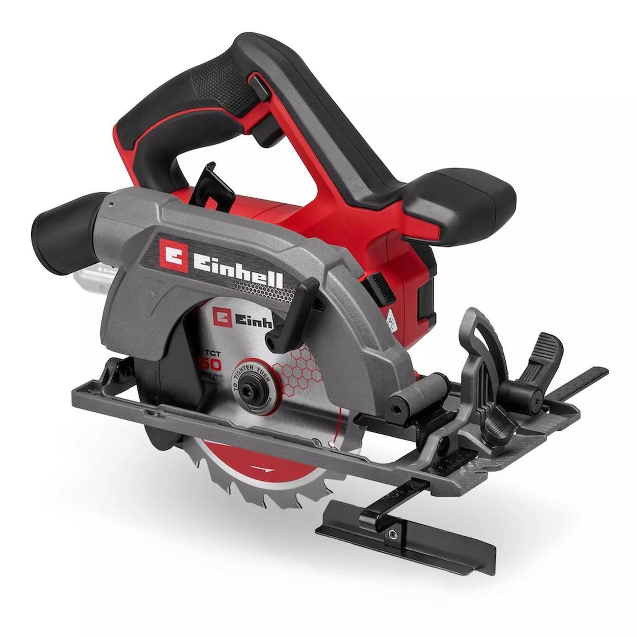 Einhell Scie circulaire portative sans fil - te-cs 18/150-2 li - ø 150 mm - 18 v - profondeur 49 mm - led - raccord aspirateur