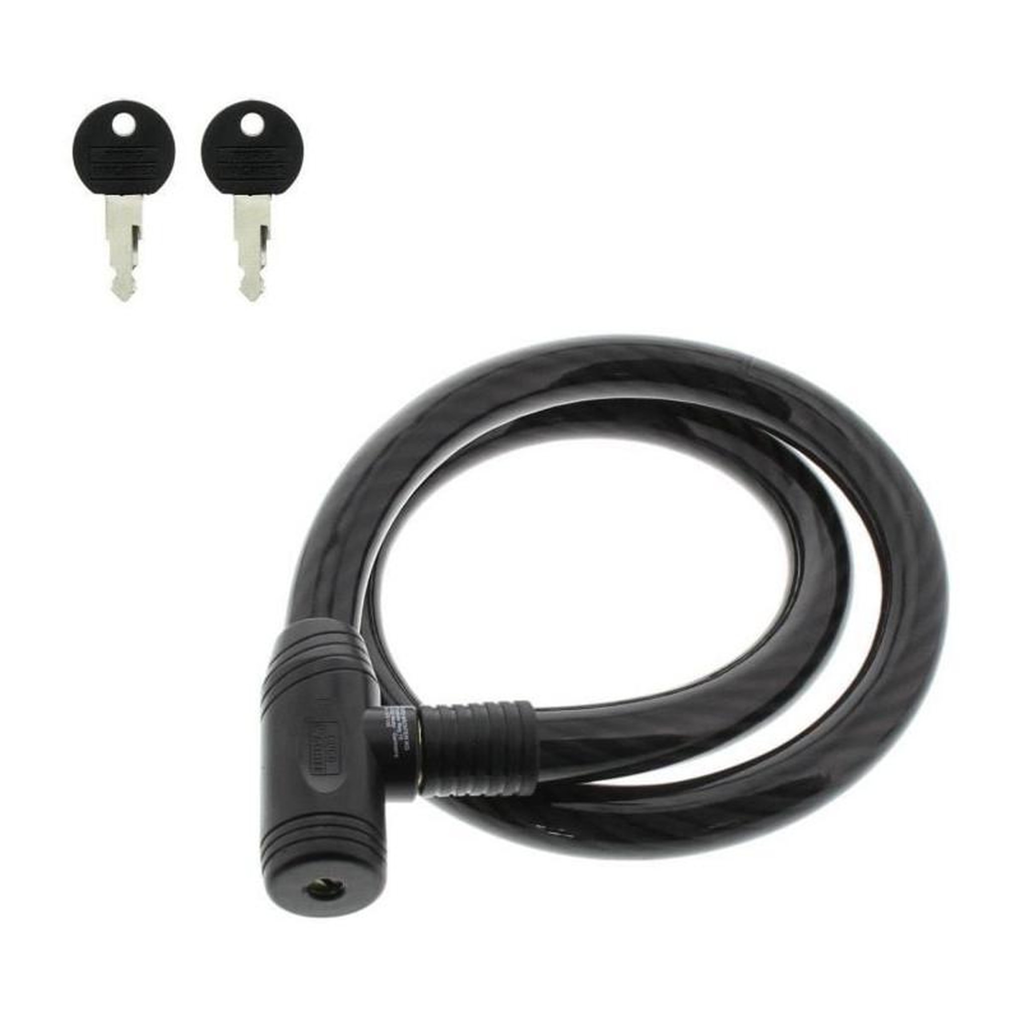 Voir la diapositive 3 : BURG WACHTER Antivol vélo - BURG WACHTER - 570 120 - Clé, acier 25 mm, gaine en PVC