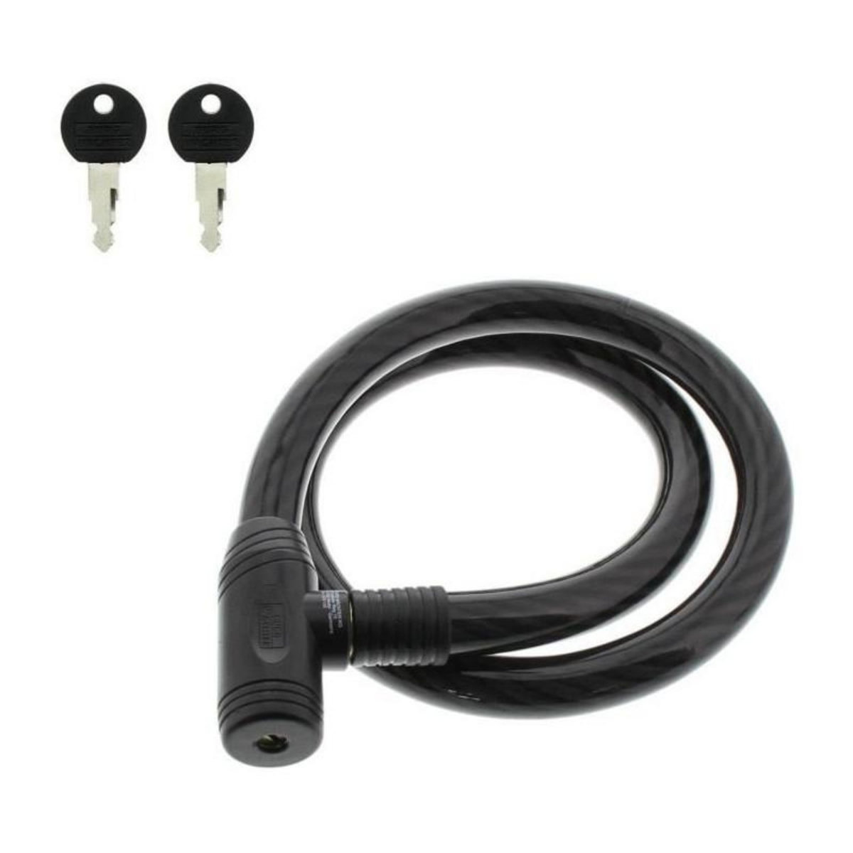 BURG WACHTER Antivol vélo - BURG WACHTER - 570 120 - Clé, acier 25 mm, gaine en PVC