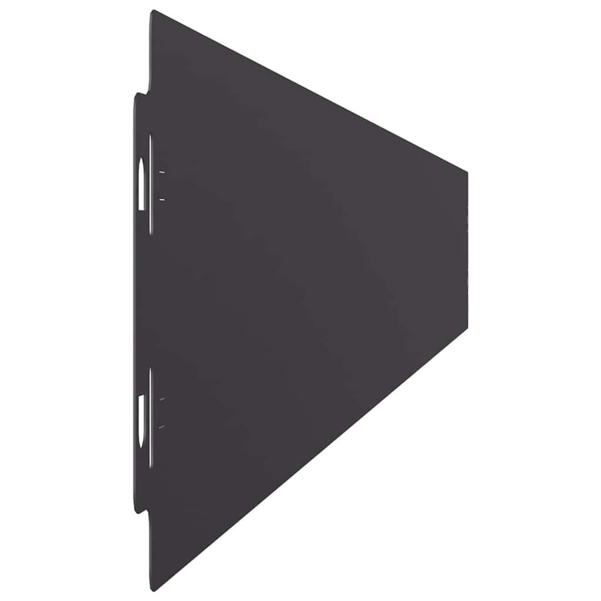 Voir la diapositive 5 : VIDAXL Bordures de pelouse 10 pcs noir 10x103 cm acier lamine a froid