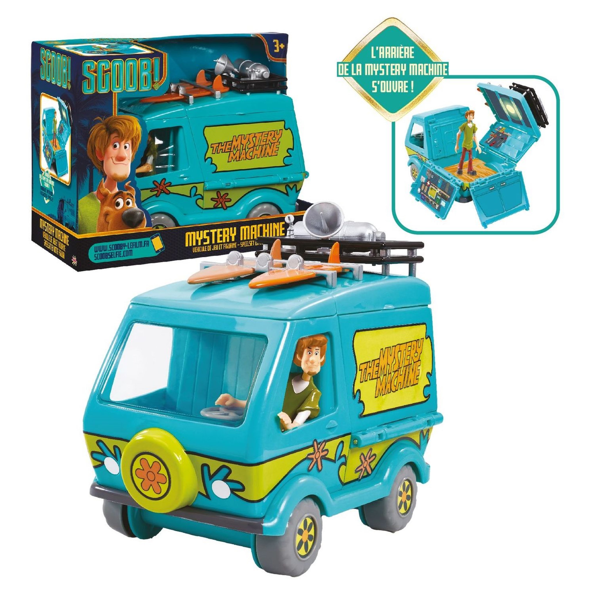 Voir la diapositive 2 : Van "Mystery Machine" de Scooby-Doo