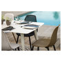 Voir la diapositive 5 : JARDILINE Table de jardin - 4/6 places - Aluminium - Blanc - CORFOU