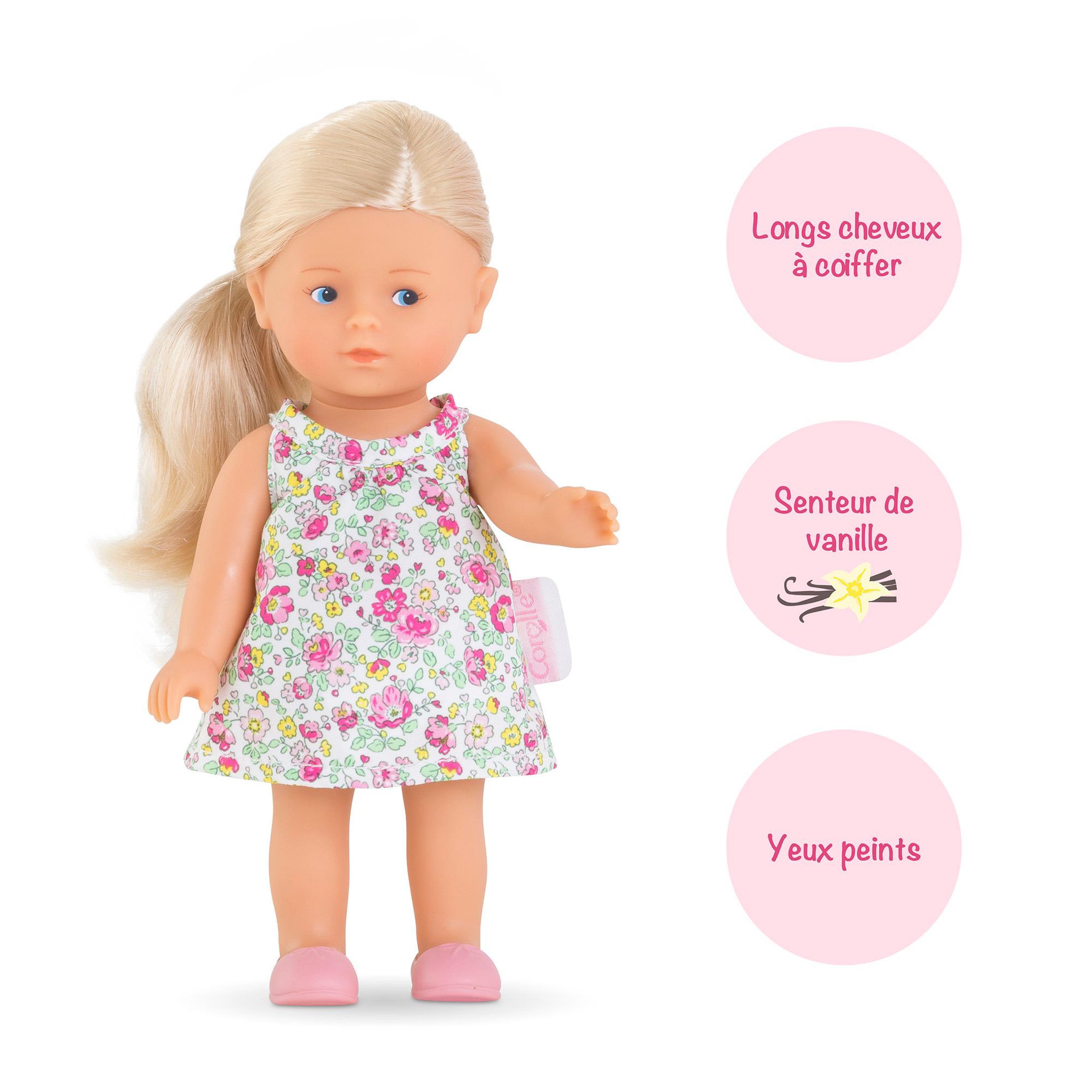 Voir la diapositive 3 : Corolle Coffret Poupée Mini Corolline Mini Monde de Rosy