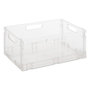 Voir la diapositive 1 : FIVE Boîte de Rangement Pliable  Fold'n  22L Transparent