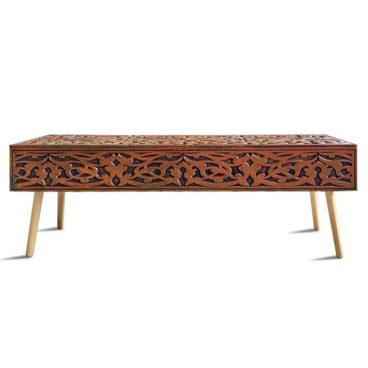 Paris Prix Banc 2 Tiroirs Design  Jodipa  140cm Cuivre