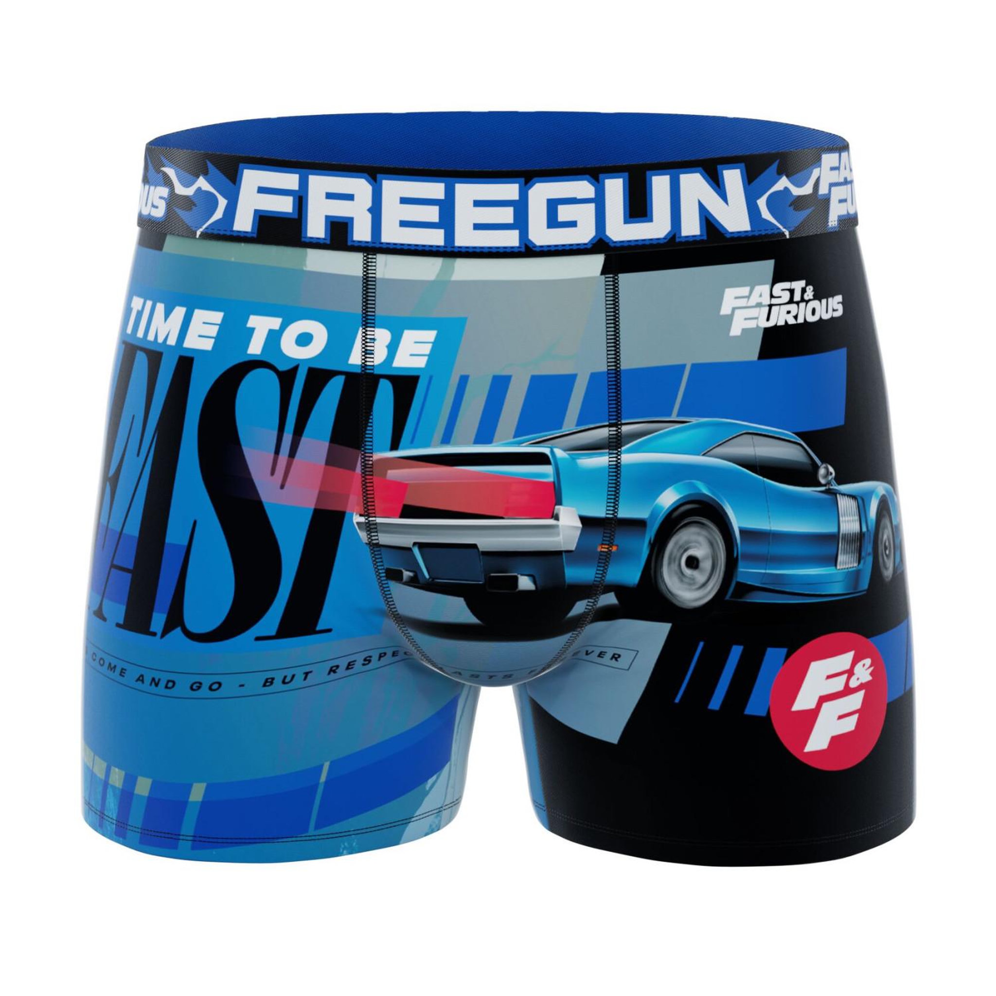 Voir la diapositive 3 : FREEGUN Lot de 3 boxers junior fast & furious