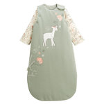 Petit Béguin Gigoteuse d'hiver en molleton Lison. Coloris disponibles : Vert