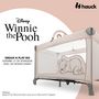 Voir la diapositive 2 : HAUCK Lit parapluie Dream N Play Winnie l'ourson Beige