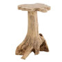 Voir la diapositive 1 : Paris Prix Table d'Appoint en Bois de Teck  Amy  65cm Naturel