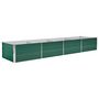 Voir la diapositive 2 : VIDAXL Lit sureleve de jardin Acier galvanise 320x80x45 cm Vert