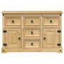 Voir la diapositive 4 : VIDAXL Buffet  112x40x75 cm bois massif de pin