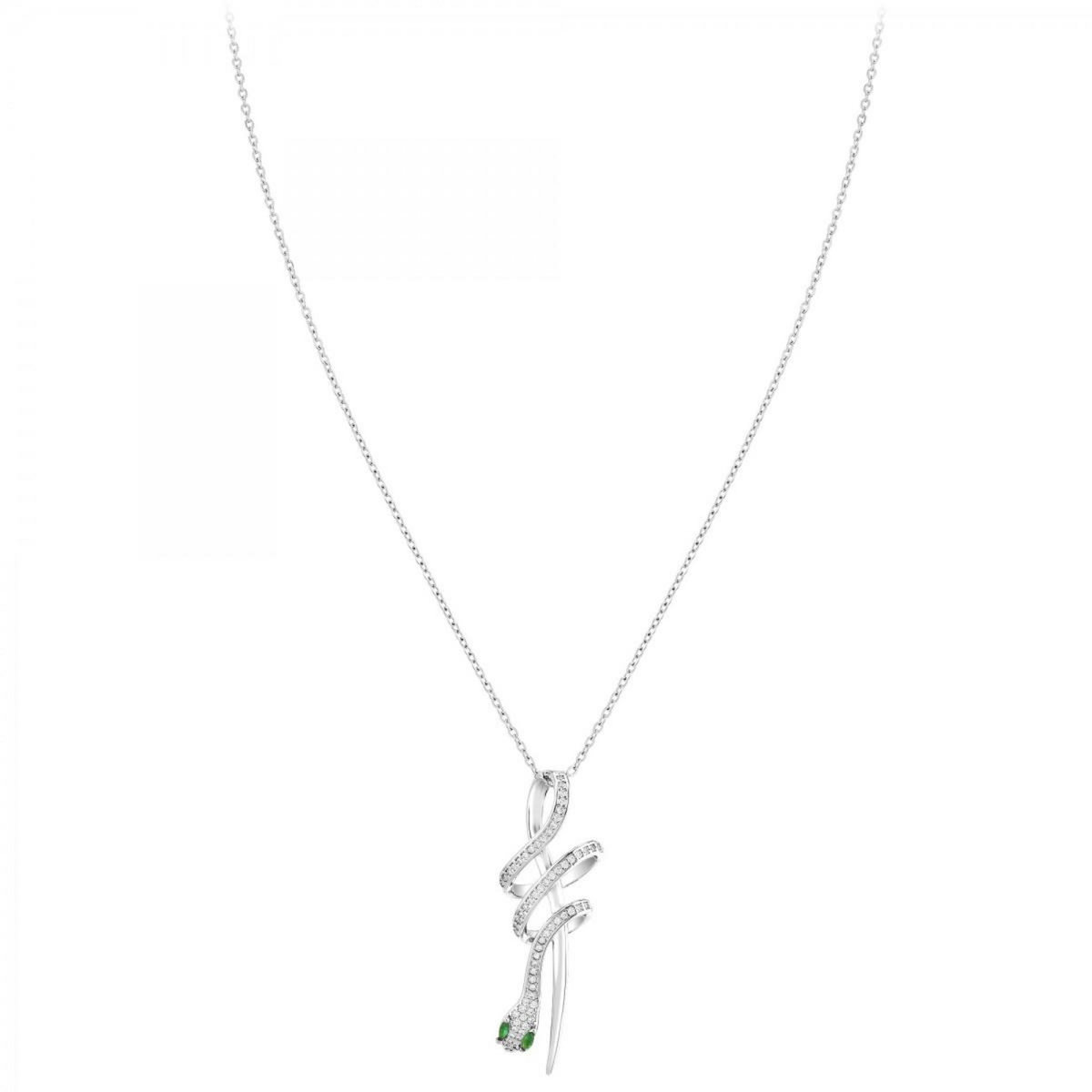 SC CRYSTAL Collier serpent par SC Crystal orné de Zirconium