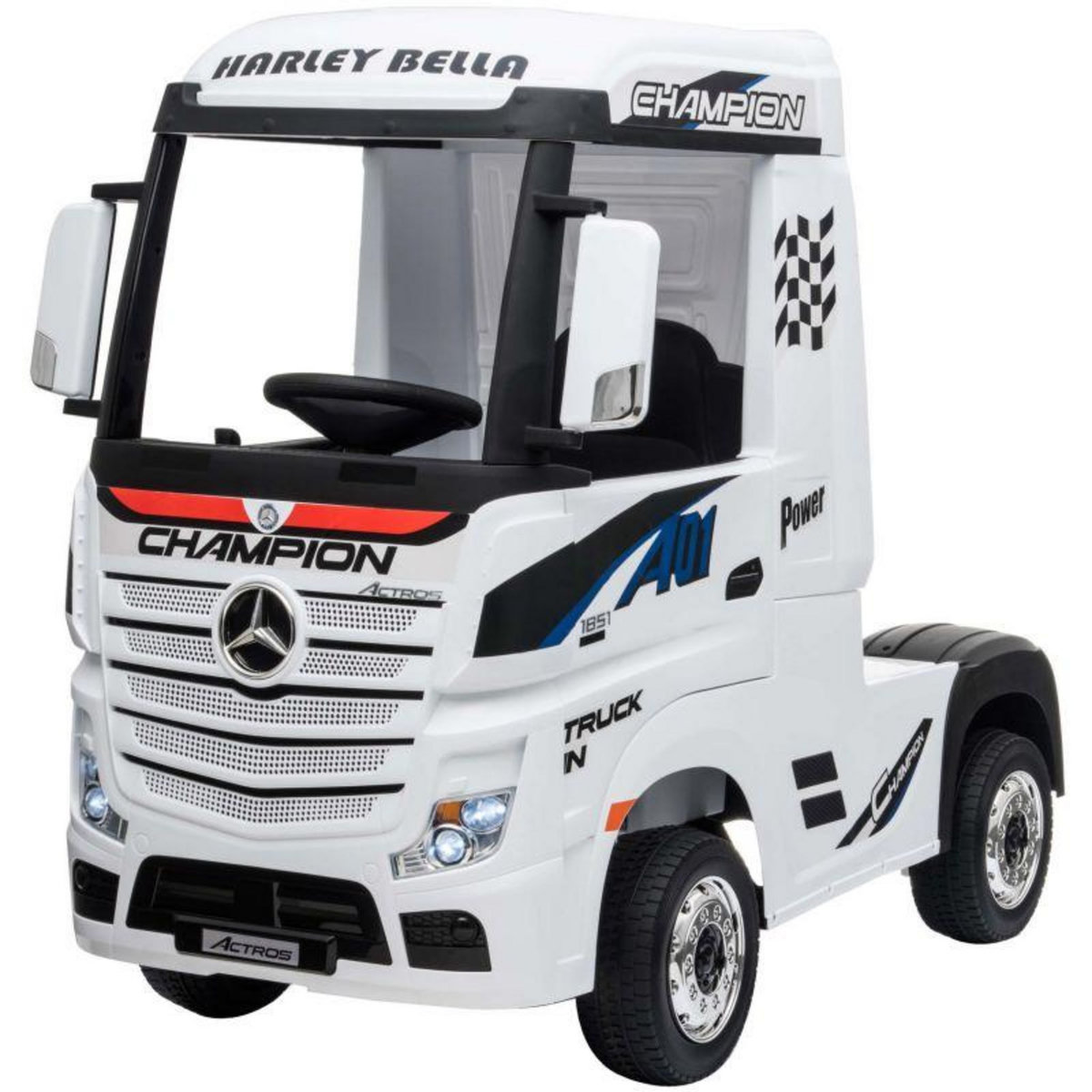 Mercedes Benz Camion Electrique Mercedes Benz 35W pour Enfant avec Télécommande Parentale