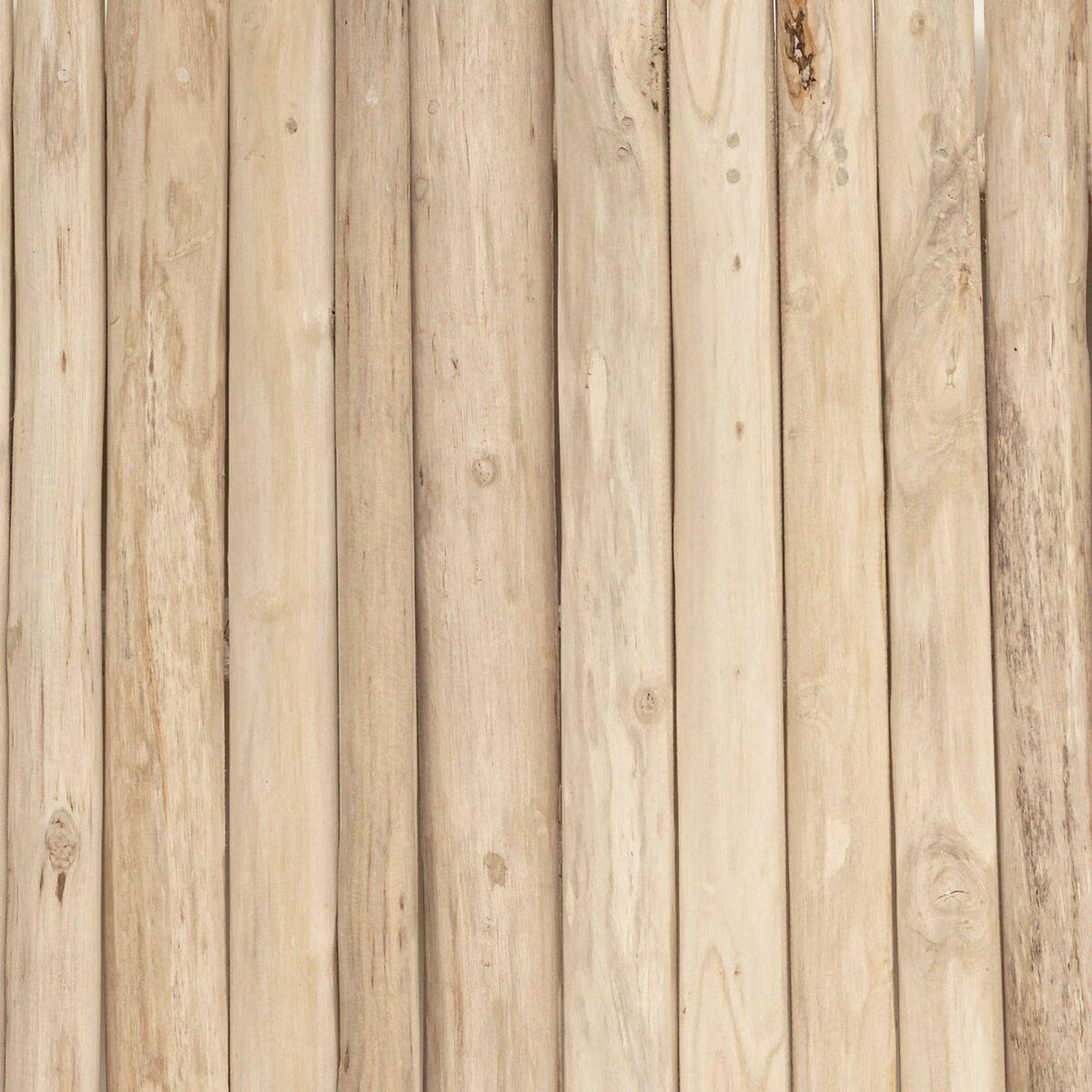 Voir la diapositive 2 : ATMOSPHERA Tête de lit en teck  jayden  160cm beige