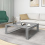 Voir la diapositive 3 : VIDAXL Table basse Sonoma gris 100x100x35 cm Bois d ingénierie