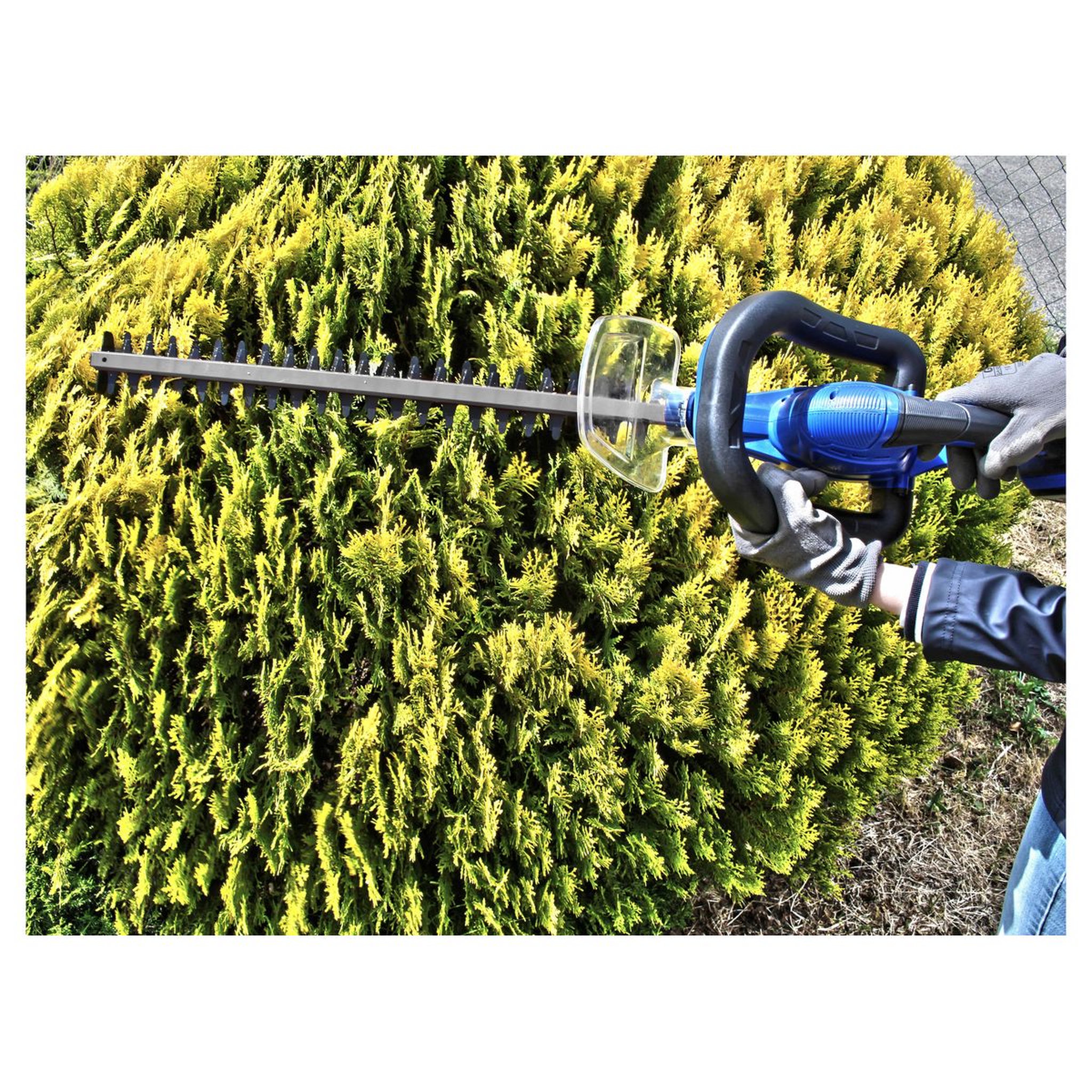 Voir la diapositive 6 : HYUNDAI Taille-haie sans fil 20 V 52 cm
