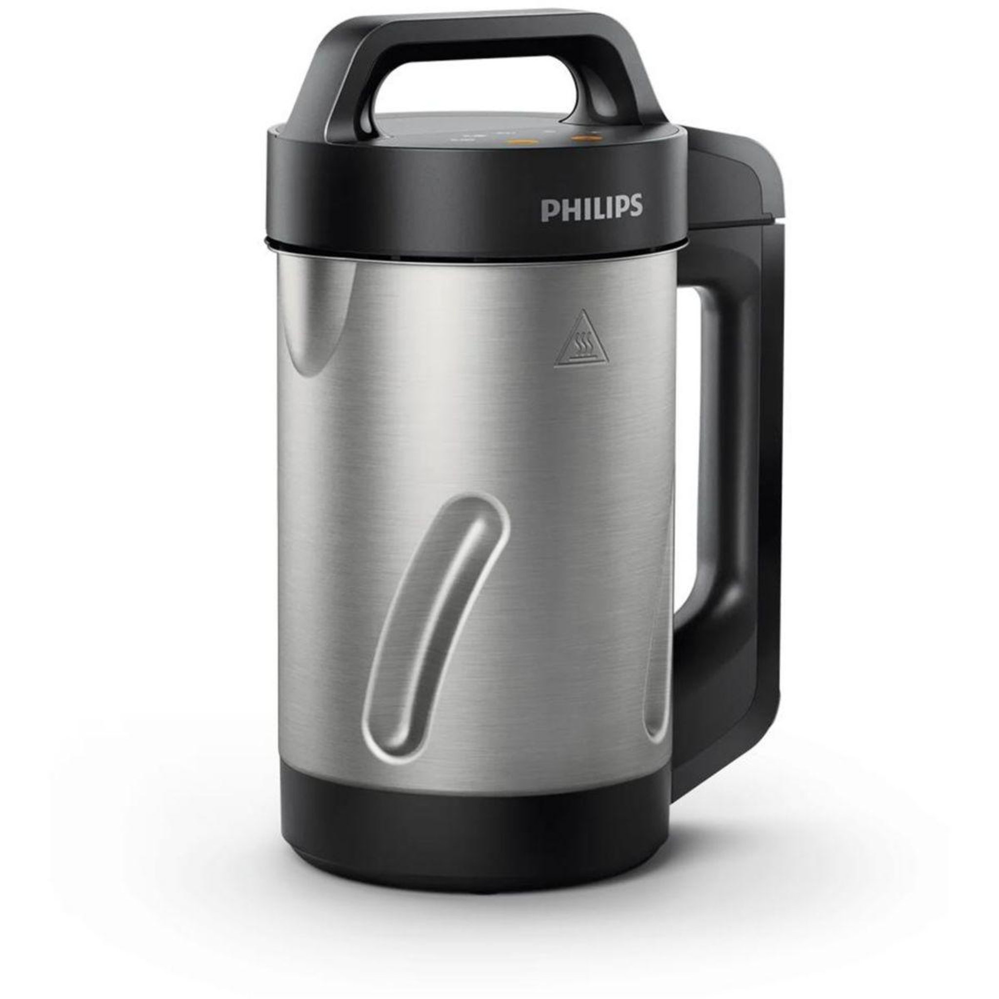 Voir la diapositive 2 : Philips Blender chauffant hr2203/80 blender pour soupe métal 1,2l, 1000w