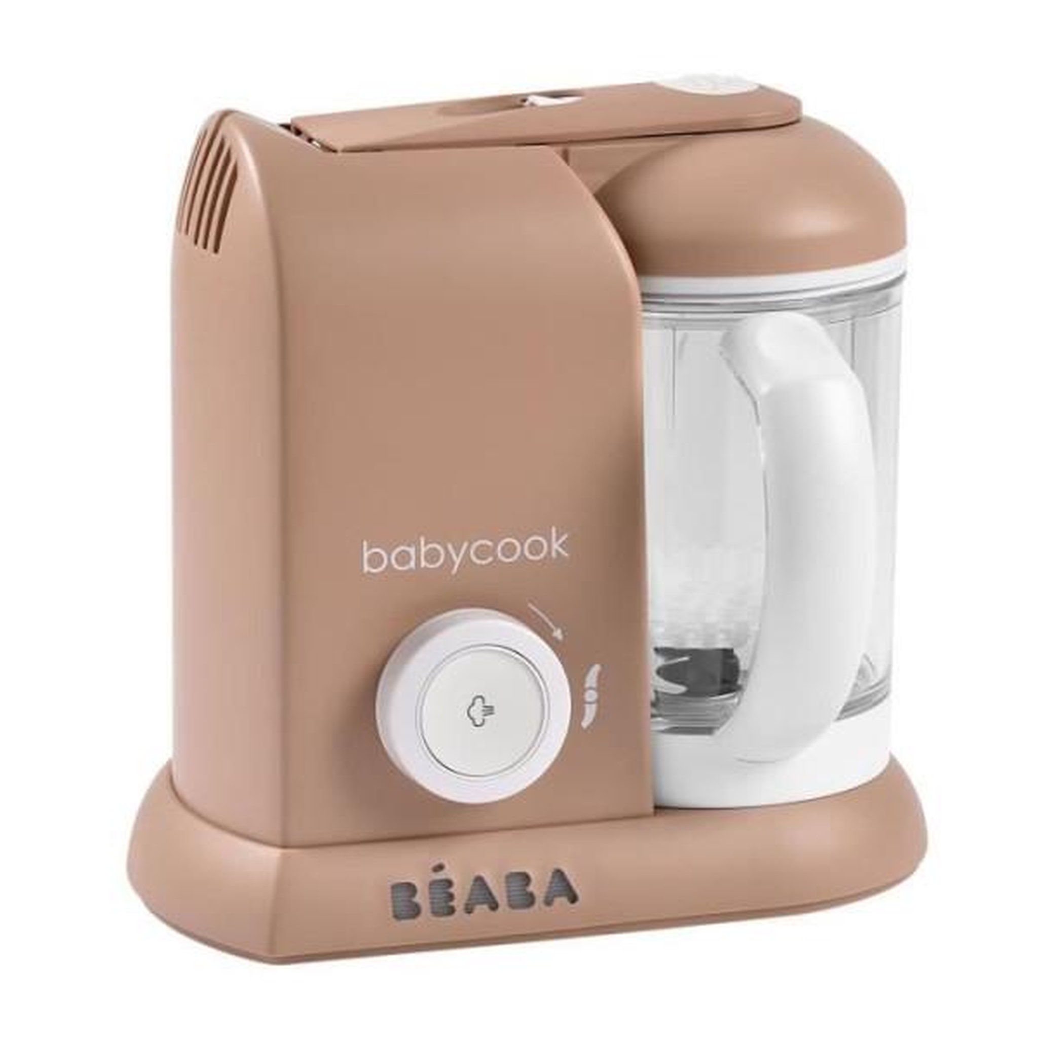 MARKET24 BÉABA - Babycook Solo - Robot Bébé 4 en 1 Mixeur-Cuiseur - Cuisson Vapeur - Pralin