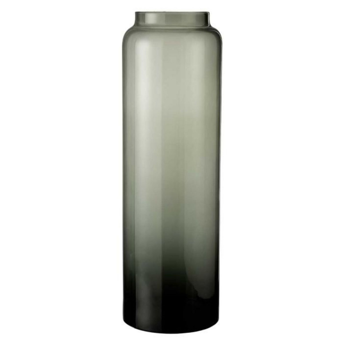 Paris Prix Vase Design en Verre  Droit Long  60cm Gris