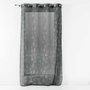 Voir la diapositive 1 : Paris Prix Rideau Voilage à Œillets  Arty Line  140x240cm Anthracite & Argent