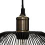 Voir la diapositive 3 : Paris Prix Lampe Suspension Design  Noa  38cm Noir & Or