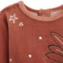 Voir la diapositive 4 : Petit Béguin Pyjama enfant 2 pièces en velours Maloueg