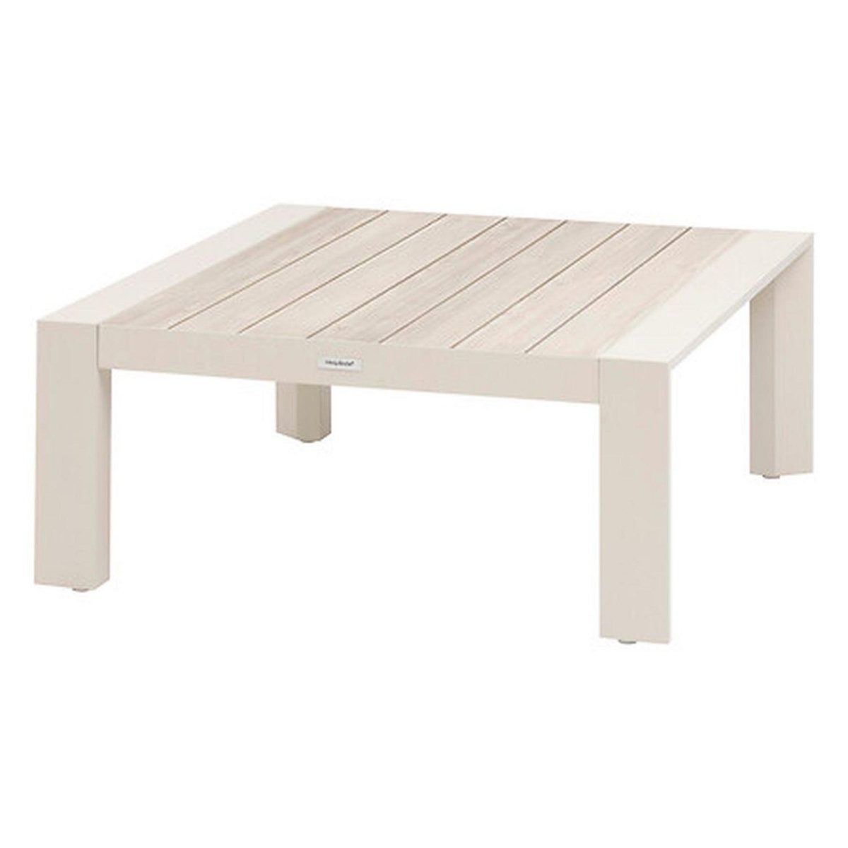 HESPERIDE Salon de jardin d'angle en aluminium 5 places EVASION