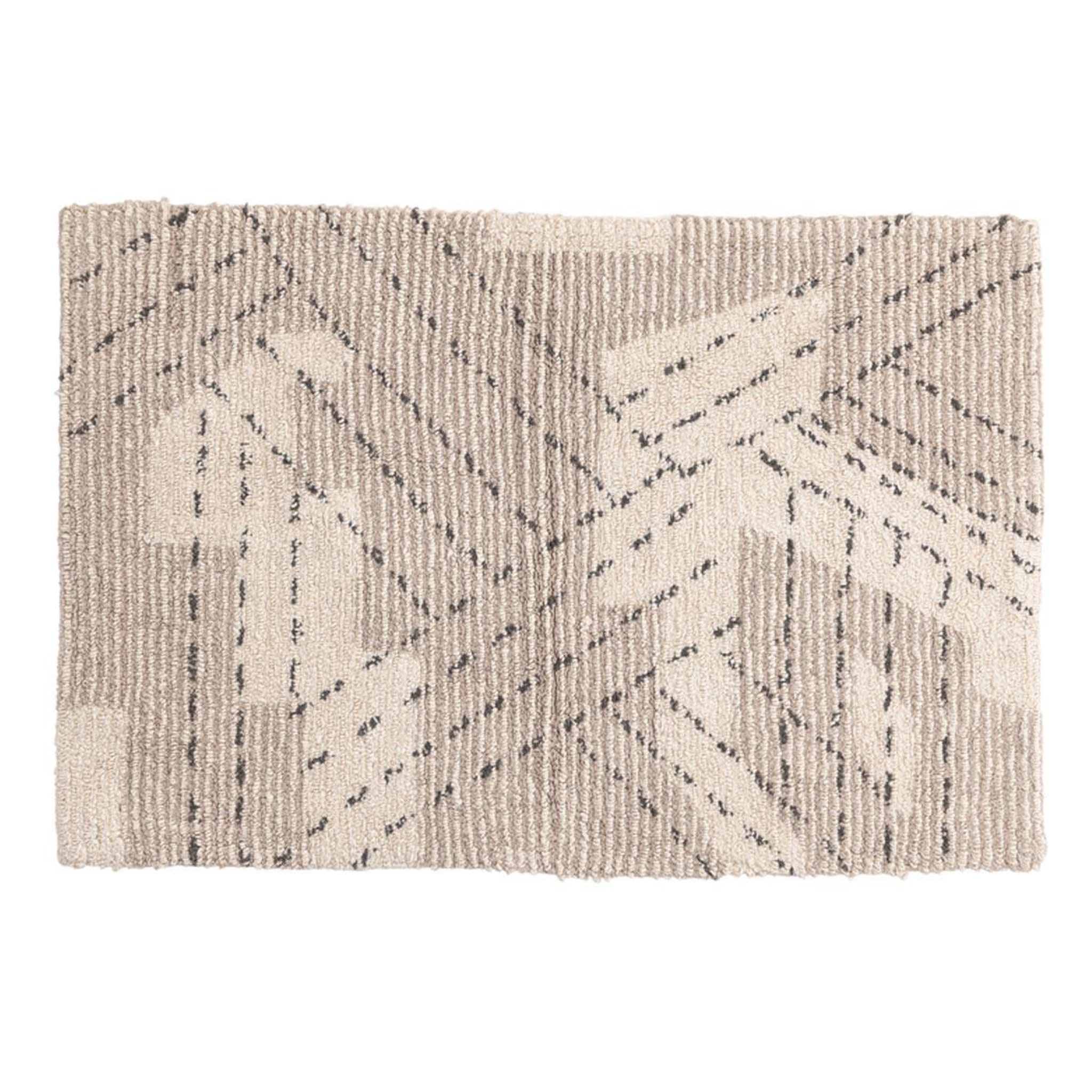 Paris Prix Tapis de salle de bain  lorentz  60x90cm grège