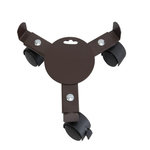 CENTRALE BRICO Roule plante extensible fer vieilli - 27-37 cm - Acier époxy