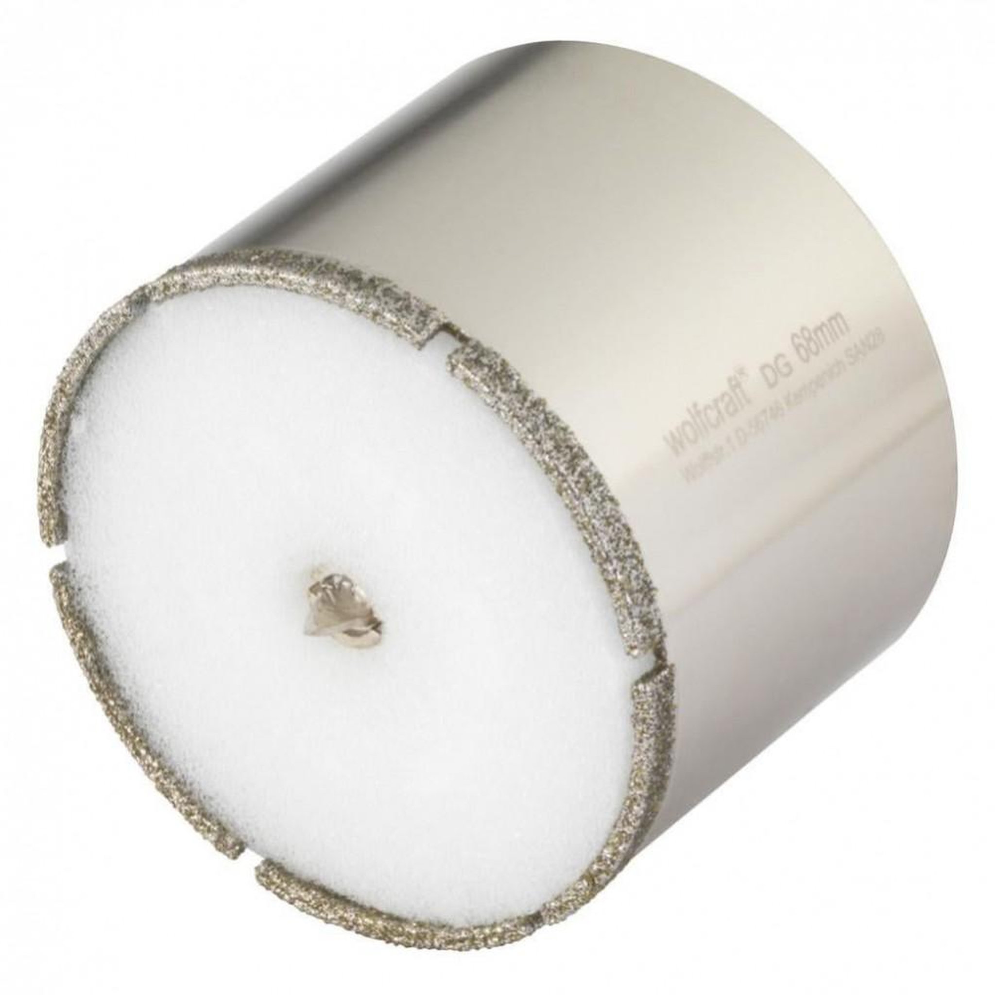 WOLFCRAFT Trépan diamant carrelage, Diam.68 mm WOLFCRAFT
