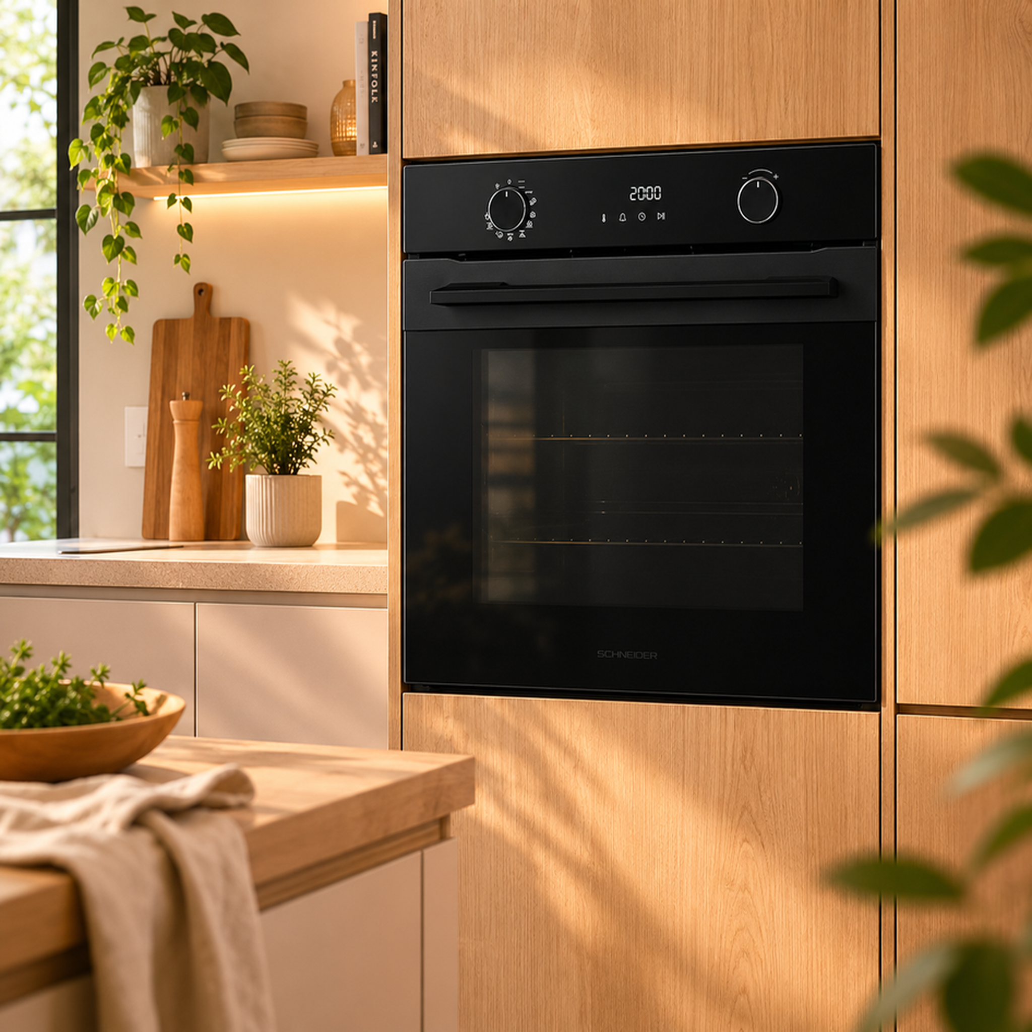 Voir la diapositive 2 : SCHNEIDER Schneider SCFC803-BM - Four catalyse 60cm 81L