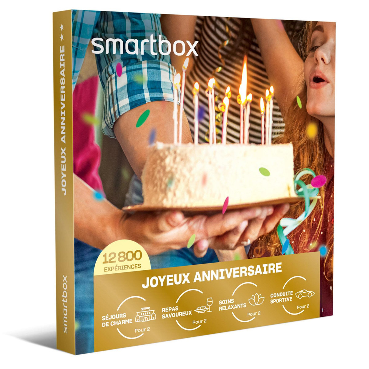 Smartbox Joyeux anniversaire - Coffret Cadeau Multi-thèmes