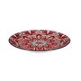 Voir la diapositive 2 : Paris Prix Lot de 6 Assiettes Plates  Jaipur  19cm Rouge