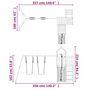 Voir la diapositive 6 : VIDAXL Aire de jeux d'exterieur bois massif de douglas